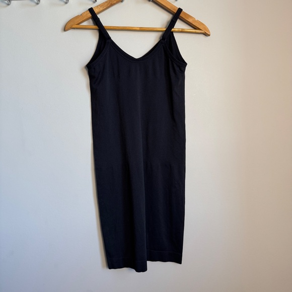 Torrid Curve 0 Seamless 360 Smoothing Slip Dress Black Large Layering Shapewear - Picture 4 of 11